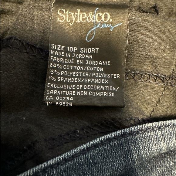 Style & Co Petite Tummy Control Jeans 10P - Picture 5 of 5